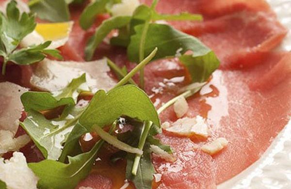 carpaccio di vitello