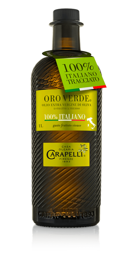 Olio Extravergine di oliva Carapelli Oro Verde 100% italiano
